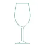 Libbey Glass , 9232, Glass, Wine, 18 Oz., Made In USA, Clear