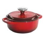 Lodge Manufacturing EC1D43, Cast Iron Dutch Oven, 1.5 Quart, Round