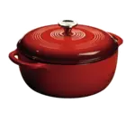 Lodge Manufacturing EC4D43, Cast Iron Dutch Oven, 4.6 Quart, Round