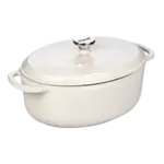 Lodge Manufacturing , EC7OD13, Cast Iron Dutch Oven, 7 Quart, Oval