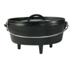 Lodge Manufacturing L10CO3, Cast Iron Dutch Oven, 4 Quart, Made In USA