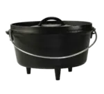 Lodge Manufacturing L10DCO3, Cast Iron Dutch Oven, 5 Quart, Made In USA