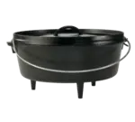 Lodge Manufacturing L12CO3, Cast Iron Dutch Oven, 6 Quart, Made In USA