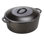 Lodge Manufacturing L8DOL3, Cast Iron Dutch Oven, 5 Quart, Made In USA