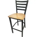 Oak Street , BM-234R-NT, Bar Stool, Indoor