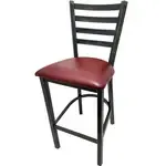 Oak Street BM-234R-WINE, Bar Stool, Indoor