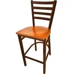Oak Street , BM-234W-DW-CH, Bar Stool, Indoor