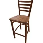 Oak Street BM-234W-DW-RW, Bar Stool, Indoor