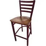 Oak Street , BM-234W-MH-WA, Bar Stool, Indoor