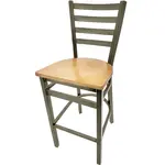 Oak Street SL135C-1-B2-NT, Bar Stool, Indoor