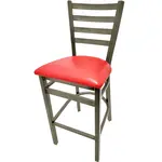 Oak Street SL135C-1-B2-RED, Bar Stool, Indoor