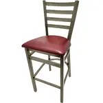 Oak Street SL135C-1-B2-WINE, Bar Stool, Indoor