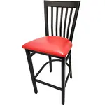 Oak Street SL4279-1-RED, Bar Stool, Indoor