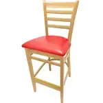 Oak Street , WB101NT-RED, Bar Stool, Indoor