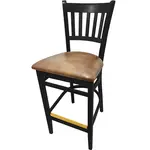 Oak Street , WB102BLK-BUC, Bar Stool, Indoor