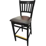 Oak Street WB102BLK-ESP, Bar Stool, Indoor