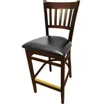 Oak Street WB102WA-BLK, Bar Stool, Indoor