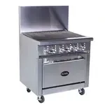Royal Range of California RR-36RB-XB, Range, 36" Restaurant, Gas