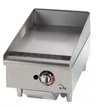Star 615TF, Griddle, Gas, Countertop, Heavy Duty, 15" W