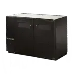True Manufacturing TBB24-48-2S-Z1-BST-B-1, Back Bar Cabinet, Refrigerated
