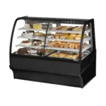 True Manufacturing , TDM-DZ-59-GE/GE-B-W, Display Case, Refrigerated/Non-Refrig