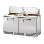 True Manufacturing , TFP-64-24M-HC, Refrigerated Counter, Mega Top Sandwich / Salad Unit
