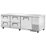 True Manufacturing , TUC-93D-4-HC, Refrigerator, Undercounter, Reach-In