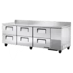True Manufacturing TWT-93D-6-HC, Refrigerated Counter, Work Top