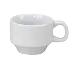 Vertex China ARG-50, Cups, China, Porcelain, White, 3 Oz.