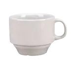 Vertex China , ARG-52, Cups, China, Porcelain, White, 8 Oz.