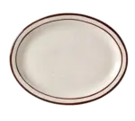Vertex China CRV-13, Platter, China, Brown, Oval