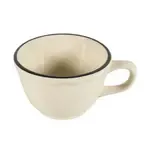 Vertex China , CSCB-1, Cups, China, Black, 7-1/4 Oz., Scalloped