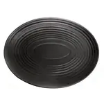 Vertex China , E-14-O, Platter, China, Black, Oval
