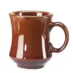 Vertex China NPT-C, Mug, China, With Handle, Brown