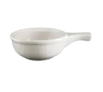 Vertex China , OSC-12H-V, Soup Bowl Crock, Onion, White, 13 Oz., With Handle