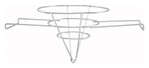 Winco , FF-10, Fryer Filter Cone Holder / Rack