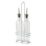 Winco , GOB-8S, Oil & Vinegar Cruet Set